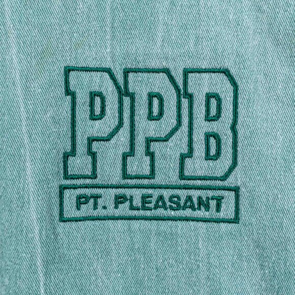 Ocean East Plaid Lined Zip Jacket Small Medium Point Pleasant Beach SunFaded VTG - Picture 4 of 10